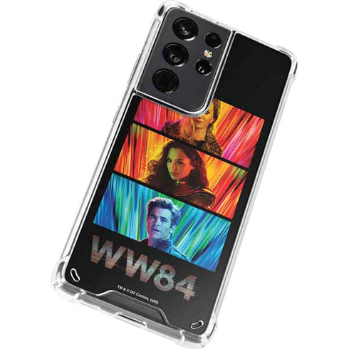 Wonder Woman 1984 (2020) Characters Poster Galaxy S21 Ultra 5G Clear Case